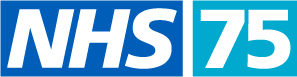 NHS 75 logo