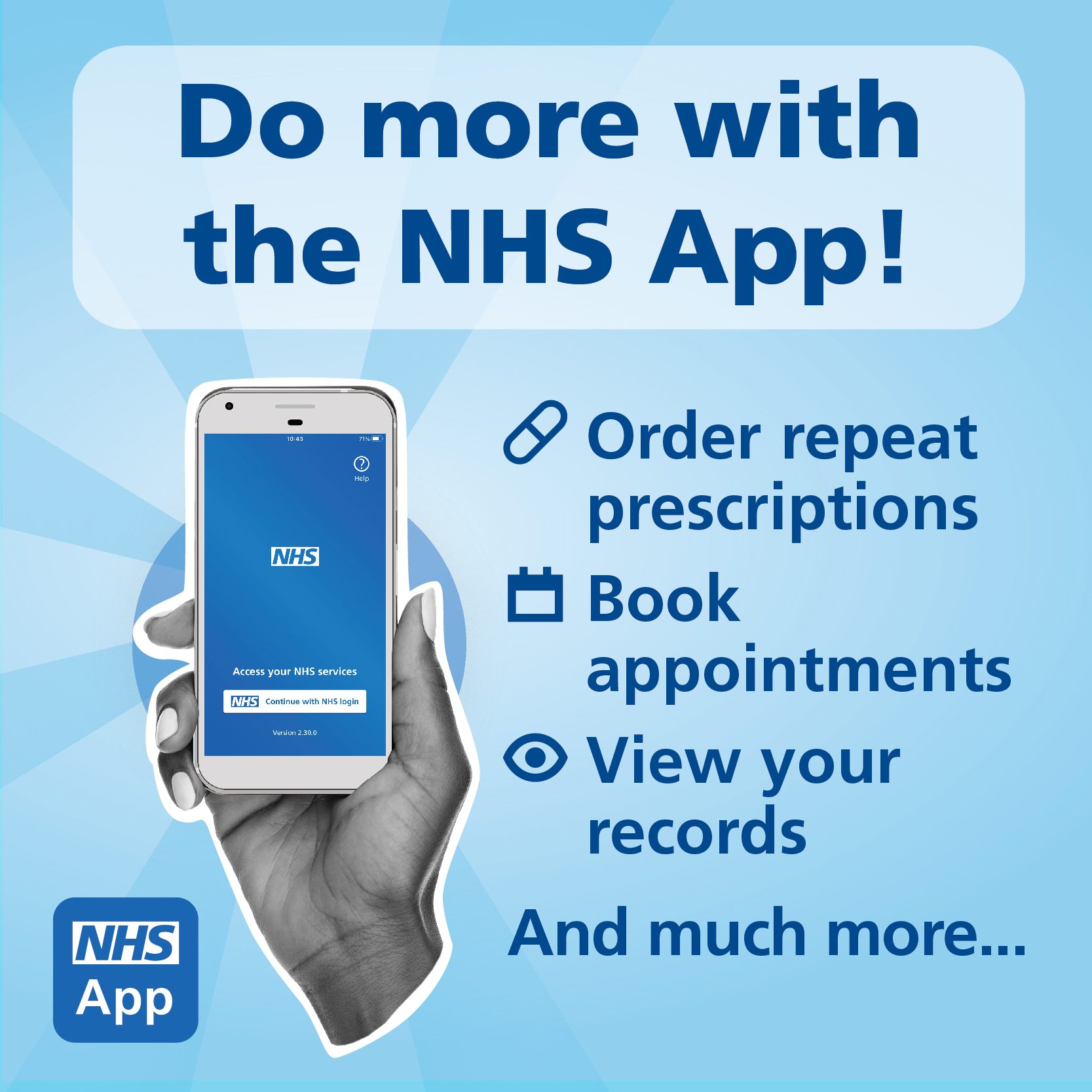 Take control of your health with the NHS App - Bedfordshire, Luton and ...